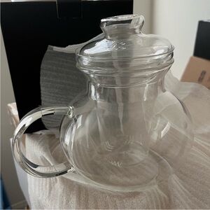 Glass Teapot with Lid